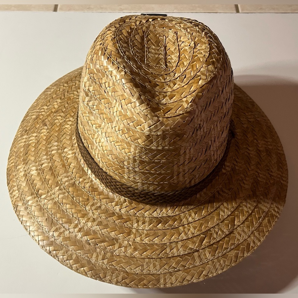 Men's Tan Straw Hat